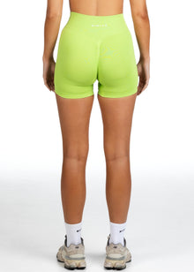  Signature Scrunch Shorts - Lime