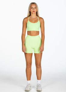  ‘Impact’ Scrunch Seamless Shorts - Neon Green