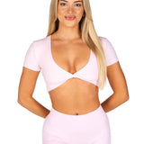 'Bella' Twist Tee - Baby Doll - Kikiva Collection