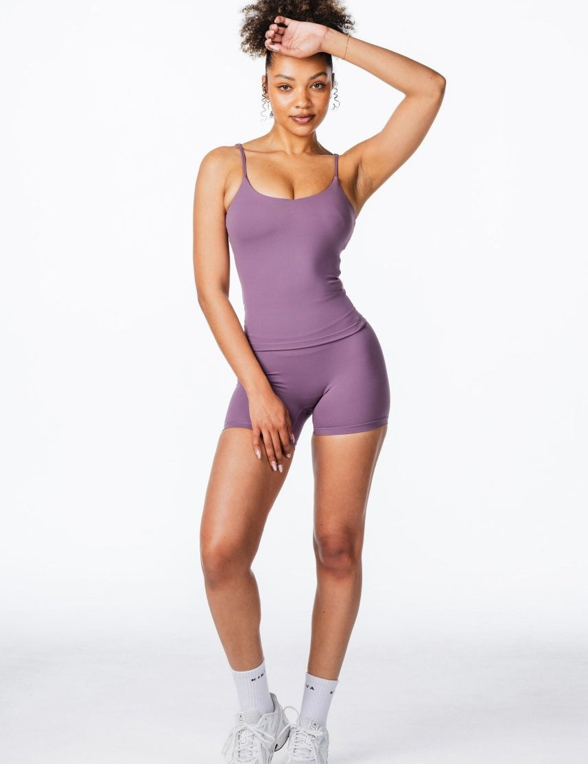 CoreActive 'Essential' Singlet - Dark Purple - Kikiva Collection