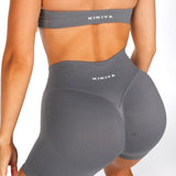 HIGH Dynamic Seamless Short - Charcoal - Kikiva Collection