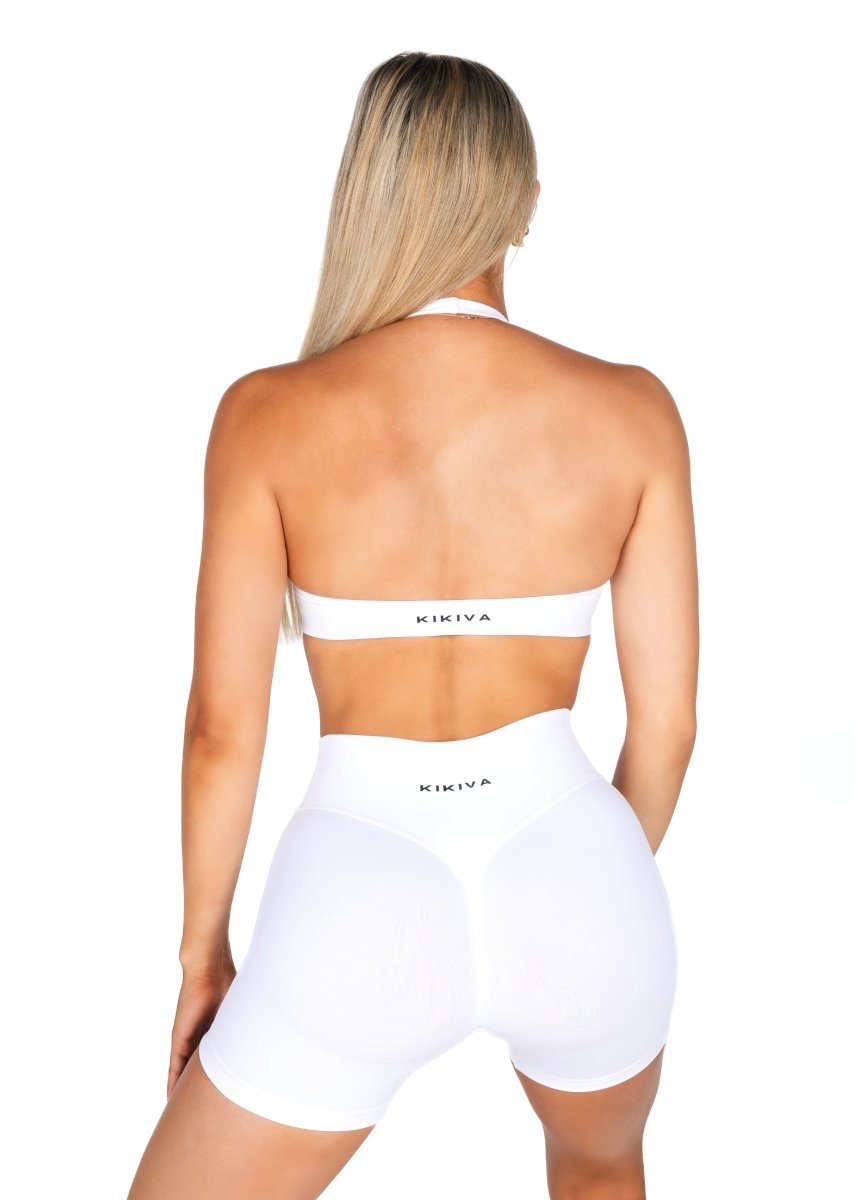 HIGH Dynamic Seamless Short - Winter White - Kikiva Collection