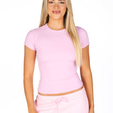 Kikiva Basic Tee - Light Pink - Kikiva Collection