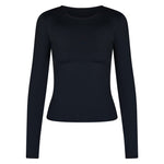 Kikiva Basic Tee Long Sleeve - Black - Kikiva Collection