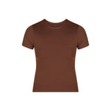 Kikiva Basic Tee - Mocha Brown - Kikiva Collection