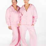 ‘Kikiva’ Lounge Zip Jacket - Baby Doll - Kikiva Collection