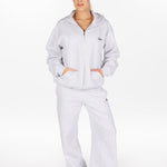 ‘Kikiva’ Lounge Zip Jacket - Marle Grey - Kikiva Collection