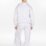 ‘Kikiva’ Lounge Zip Jacket - Marle Grey - Kikiva Collection