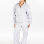 ‘Kikiva’ Lounge Zip Jacket - Marle Grey - Kikiva Collection