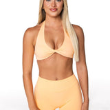 LOW Dynamic Seamless Short - Apricot - Kikiva Collection