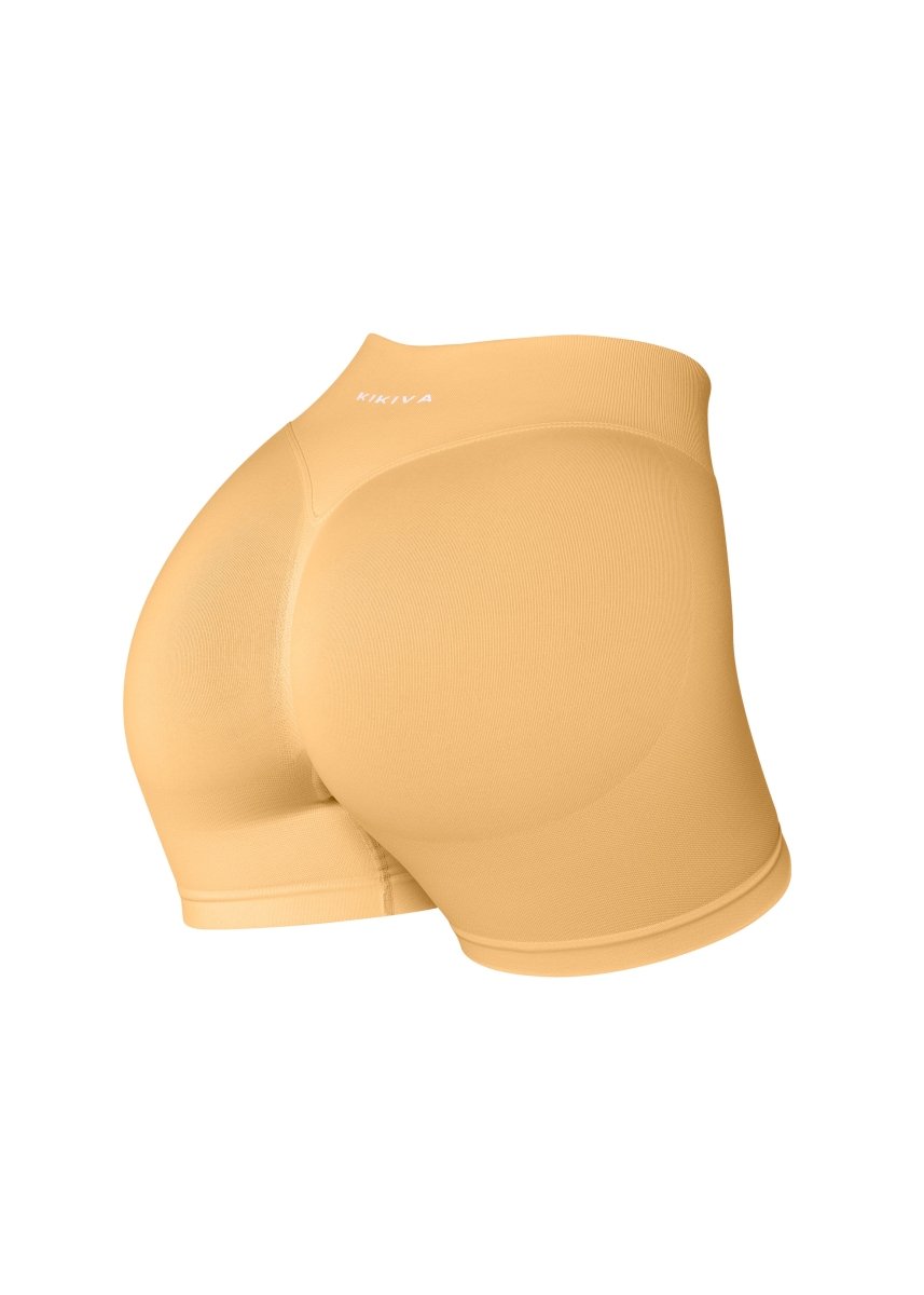 LOW Dynamic Seamless Short - Apricot - Kikiva Collection