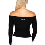 Off The Shoulder Top - Black - Kikiva Collection
