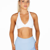 Mini Signature Scrunch Shorts - Sky Blue