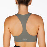 'CoreActive' Amara Crop - Forest Green