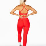 ‘Impact’ Seamless Leggings - Red