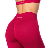 HIGH Dynamic Seamless Leggings - Scarlett Ruby-Red