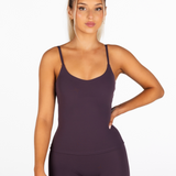 'CoreActive' Essential Singlet - Dark Purple