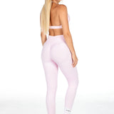 HIGH Dynamic Seamless Leggings - Baby Doll