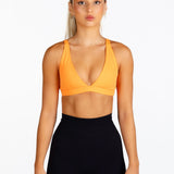 ‘Harper’ Crop - Neon Orange