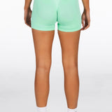 Mini Signature Scrunch Shorts -Mint Green