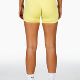 ‘Impact’ Scrunch Seamless Shorts - Olive Yellow