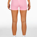 Mini Signature Scrunch Shorts - Bubblegum Pink