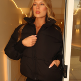 Kikiva Puffer Jacket - Black