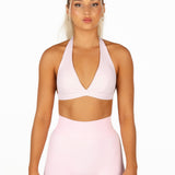 ‘Harper Halter’ Crop - Dusty Pink