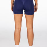 Mini Signature Scrunch Shorts - Dark Blue