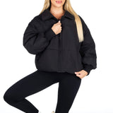 Kikiva Puffer Jacket - Black