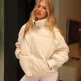 Kikiva Puffer Jacket - Beige