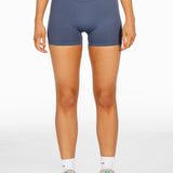 Mini Signature Scrunch Shorts - Navy