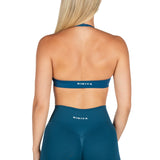 Dynamic Staple Halter Crop - Midnight
