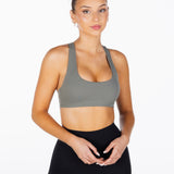 'CoreActive' Amara Crop - Forest Green