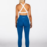 Signature Scrunch Leggings - Steel Blue