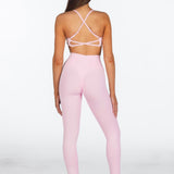 Lycra Seamless Leggings - Baby Doll