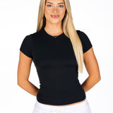 Kikiva Basic Tee -  Black