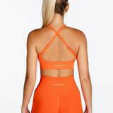 ‘Scoop’ Crop- Burnt Orange