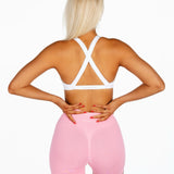 Mini Signature Scrunch Shorts - Bubblegum Pink