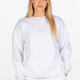 Kikiva Crew Neck - Marle Grey