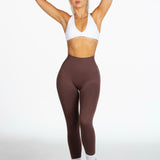 Signature Scrunch Leggings - Chocolate