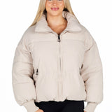 Kikiva Puffer Jacket - Beige