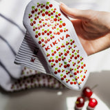 Kikiva 'Cherry' Pilates Grip Socks