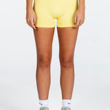 Signature Scrunch Shorts - Lemon