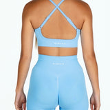 ‘Scoop’ Crop - Blue