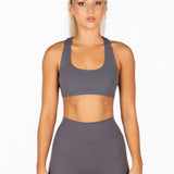 'CoreActive' Amara Crop - Charcoal