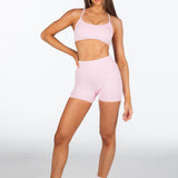 Lycra Seamless Short 4.5" - Baby Doll