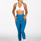 Signature Scrunch Leggings - Sapphire Blue