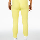 ‘Impact’ Seamless Leggings- Olive Yellow