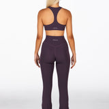 'CoreActive' Flare Leggings - Dark Purple